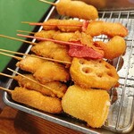 新世界おやじの串や - 