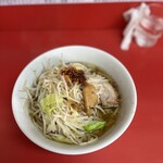 ラーメン二郎 - 小ラーメンアブララーユ