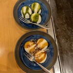 鶴橋風月 - 注文---ミニ雪見だいふく黒蜜きなこ＆ミニ雪見だいふく抹茶味