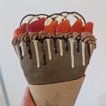 クレープとエスプレッソと 表参道店 - ストロベリーショコラダブルメルト