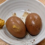 大衆酒場 西もり - 煮玉子(1個)　100円