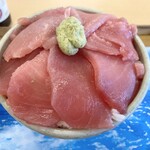 くるくるなると大渦食堂 - キハダマグロ赤身丼 1,188円（税込）