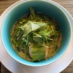 宮廷中国菜 FULONG - 水菜　海老の汁そば