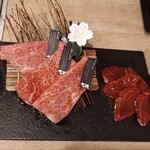 俺之燒肉 博多 - A5黒毛和牛3種と和牛ハラミ