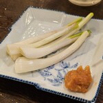 金町製麺 - 島らっきょう