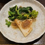 金町製麺 - 菜の花と大根