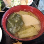 居酒屋 姫咲丸 - 大根のみそ汁