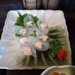 居酒屋 姫咲丸 - 本かわはぎ刺