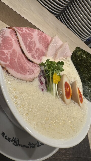 鶏白湯泡ramen たまき （トリパイタンアワラーメン タマキ） - 高崎