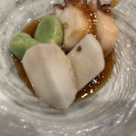 越中屋  - お任せ3品③の蒸し蛸