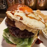 R-S - 『TERIYAKI TARTAR EGG BURGER¥1,600』 ※ミニコールスローはご好意になります。 『ハートランドS¥600』