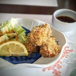 かき船 かなわ - カキフライも抜かりなく(*^^)v