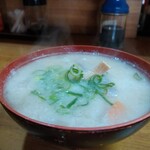 出雲食堂 - 熱々のかす汁