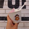 ペコちゃんmilkyドーナツ - ミックスソフトクリーム（カップ）430円