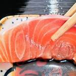 はまさき村 - サ－モンの刺身