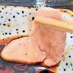 はまさき村 - 真鯛の肝の刺身