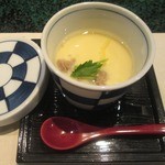 桂 - 牛筋肉の茶碗蒸し　　2015/1月