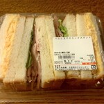 ディオ - 料理写真:ハムと玉子のミックスサンド (税抜)199円 ※開封前 (2026.02.02)