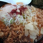 濃麺 海月 - 海老鶏濃麺（１２００円）