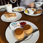 イレブンシス ティールームス - クリームティーセットのスコーン