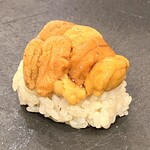 神楽坂 鮨 弥栄 - 馬糞うに