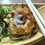 西紀サービスエリア（下り線）　踊りだこ - 踊りたこ焼き ソース味＆塩ごま油+ねぎ