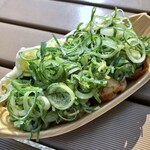 西紀サービスエリア（下り線）　踊りだこ - 踊りたこ焼き ソース味＆塩ごま油+ねぎ