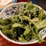 宗平 - 春菊塩昆布和え 638円