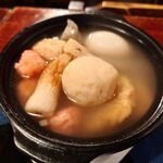 宗平 - 長崎平戸産おでん 990円※さつまあげ、うずら天、紅しょうが天、大根、たまご、ちくわ、こんにゃく、がんも、全8種類