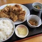 味処佐和 - 鶏唐揚定食