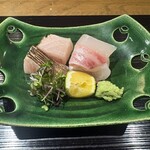 食堂こなん - お造　鰆　真鯛