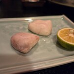 山富 - 白子焼き