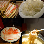 コラーゲン豚しゃぶの店　黒豚の桜蔵 - 