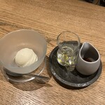 焼鳥 るい家 - 塩マスカルポーネアイス