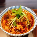 SOBAPY - あかぶた（辛い肉汁）