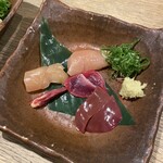 うずら屋 京都・四条 - お造り盛り合わせ