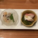旬魚季菜 とと桜 - お通し