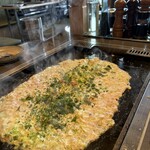 月島もんじゃ おこげ - 明太子もちもんじゃ