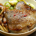 常夜灯 - つくば産 バルバリ鴨のロースト  ¥2,500