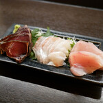 常夜灯 - 刺身三種  ¥1,500