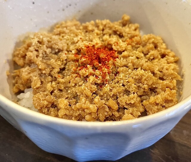 そぼろ飯（塩麴お新香付） 小
