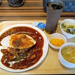 王様の珈琲 - 料理写真:日替わりランチセット　990円