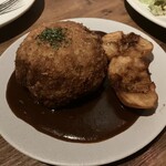 道玄坂コックマン - 牛タン肉汁メンチカツ　デミグラスソース
