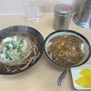かまだ屋 - 天そばライスカレーセット