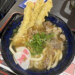 資さんうどん - 料理写真:肉ごぼ天うどん3本