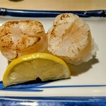 すしセンター - レア炙り貝柱