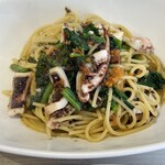 카구라자카 탄테보네 - 오징어 알리오 올리오 (입에 넣고 싶은 알리오 올리오)