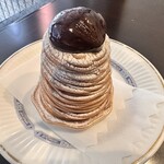 カフェーパウリスタ - コーヒーとの相性を第一に考えられた「モンブラン」