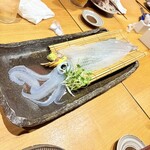 呼子活イカ 博多巻き串 燈 - 