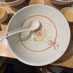 横丁そば 小西湖 - ご馳走様c(・ω・`c⌒っ